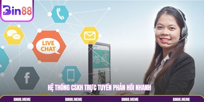 Hệ thống CSKH trực tuyến phản hồi nhanh