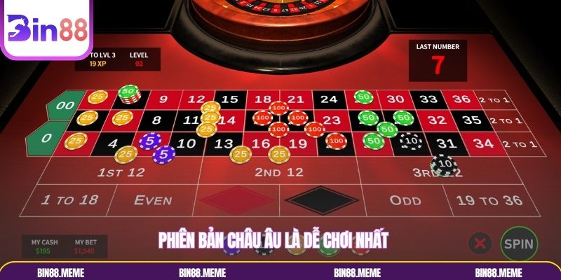 Phiên bản châu Âu là dễ chơi nhất Phiên bản châu Âu là dễ chơi nhất