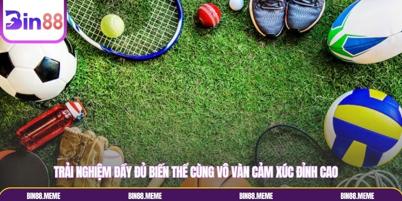 Trải nghiệm đầy đủ biến thể cùng vô vàn cảm xúc đỉnh cao
